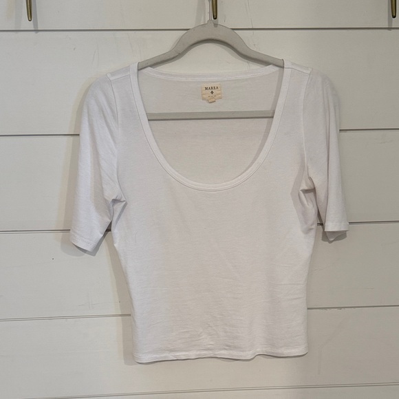 Marea By Liz Joy Tops - Marea by Liz Joy Ballet Scoop Tee